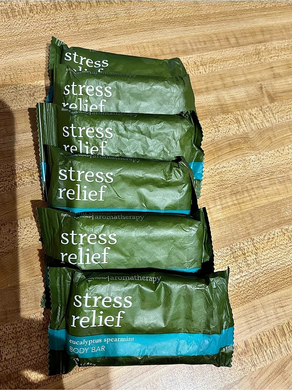 Aromatherapy Associates Stress Relief Bath Soak Packets Green NWT